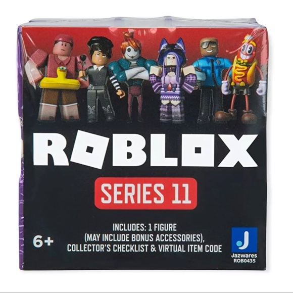 2022 ROBLOX Action Figure Collection SERIES 11 Purple Mystery Blind Box Cube 3PK - Picture 5 of 12